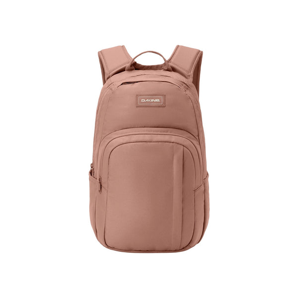 Dakine campus rugzak in roze met meerdere vakken en laptopcompartiment