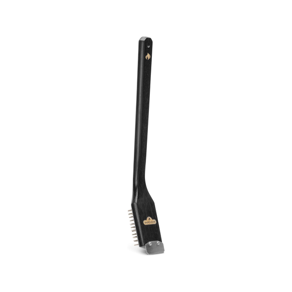 Napoleon Essential RVS grillborstel met houten handvat