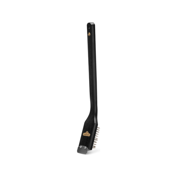 Napoleon Essential RVS grillborstel met houten handvat