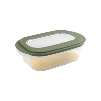 Sunware Sigma home kaasdoos met tray transparant groen