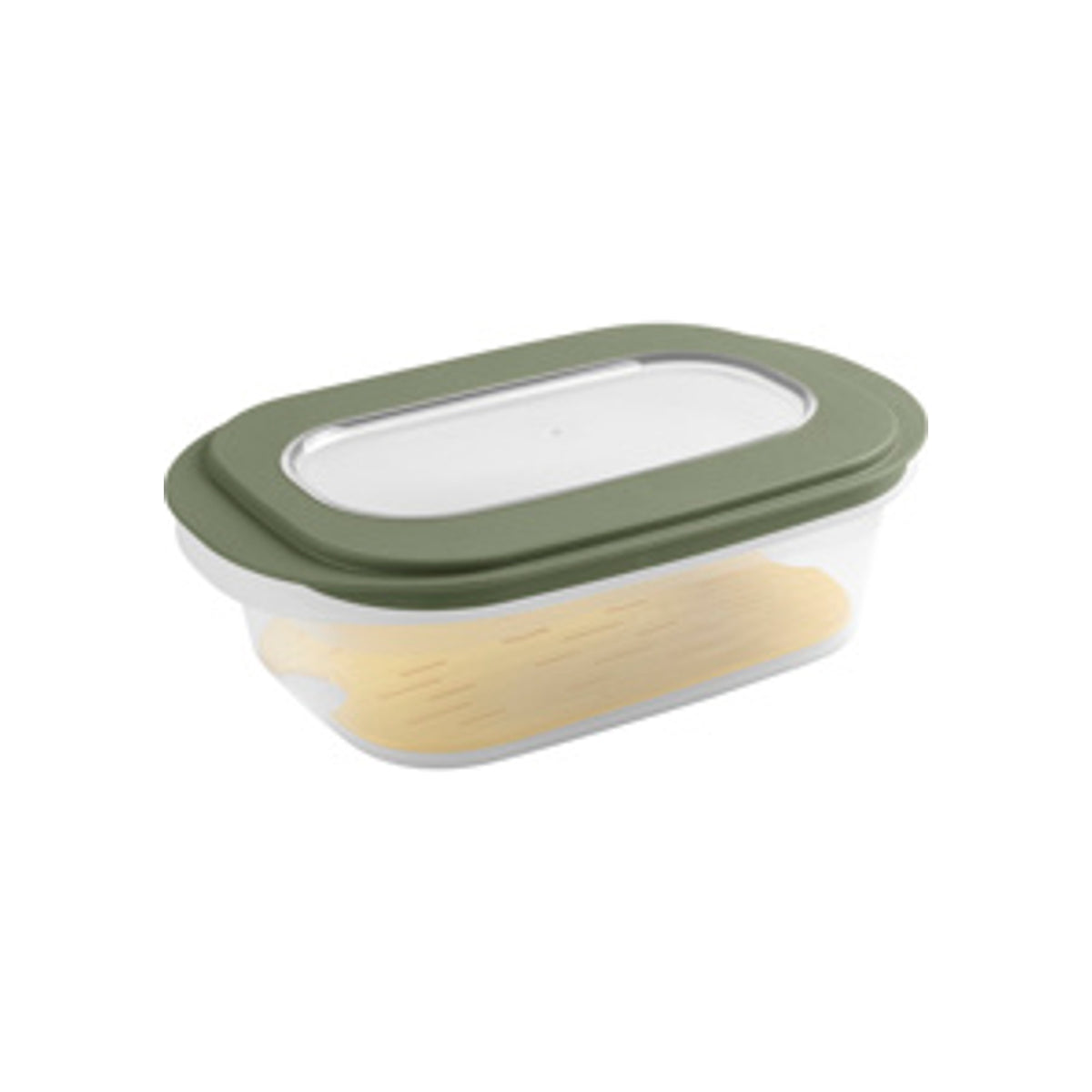 Sunware Sigma home kaasdoos met tray transparant groen