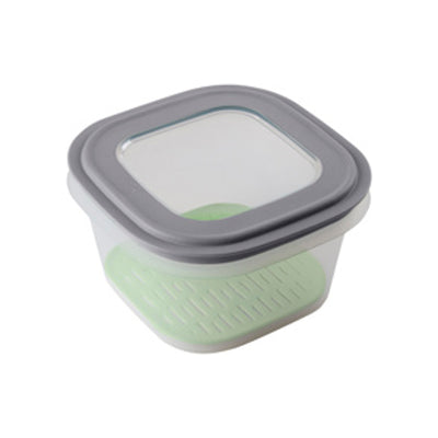 Sunware Sigma home vershouddoos met tray 1,8L transparant grijs