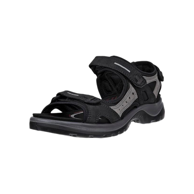 Ecco Offroad W Sandal — Black/Mole/Black