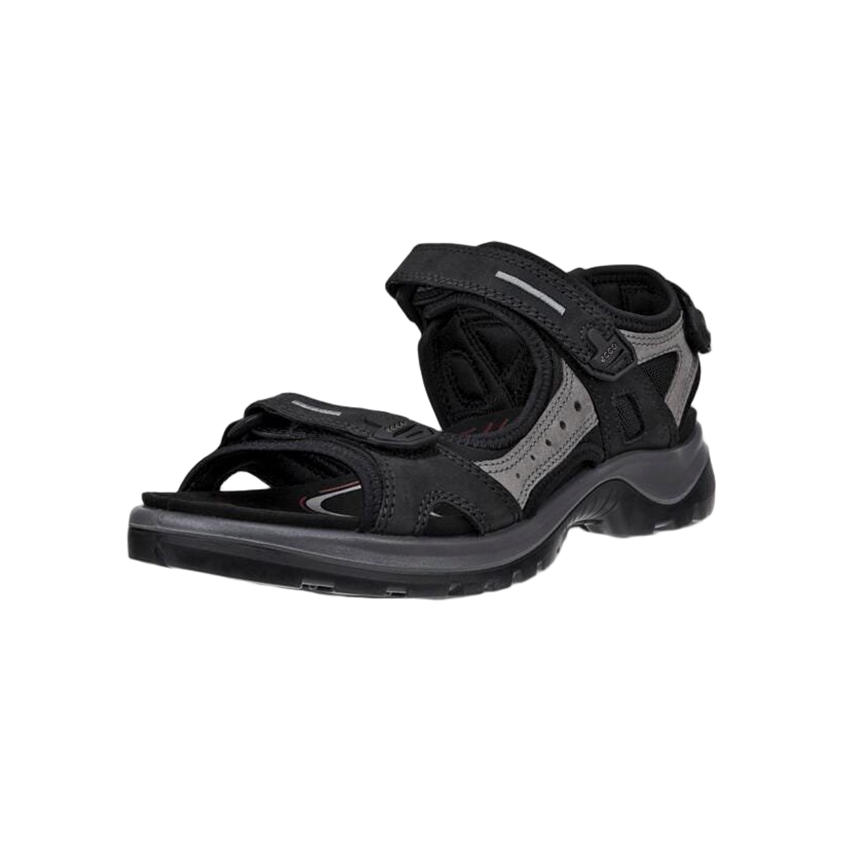 Ecco Offroad W Sandal — Black/Mole/Black