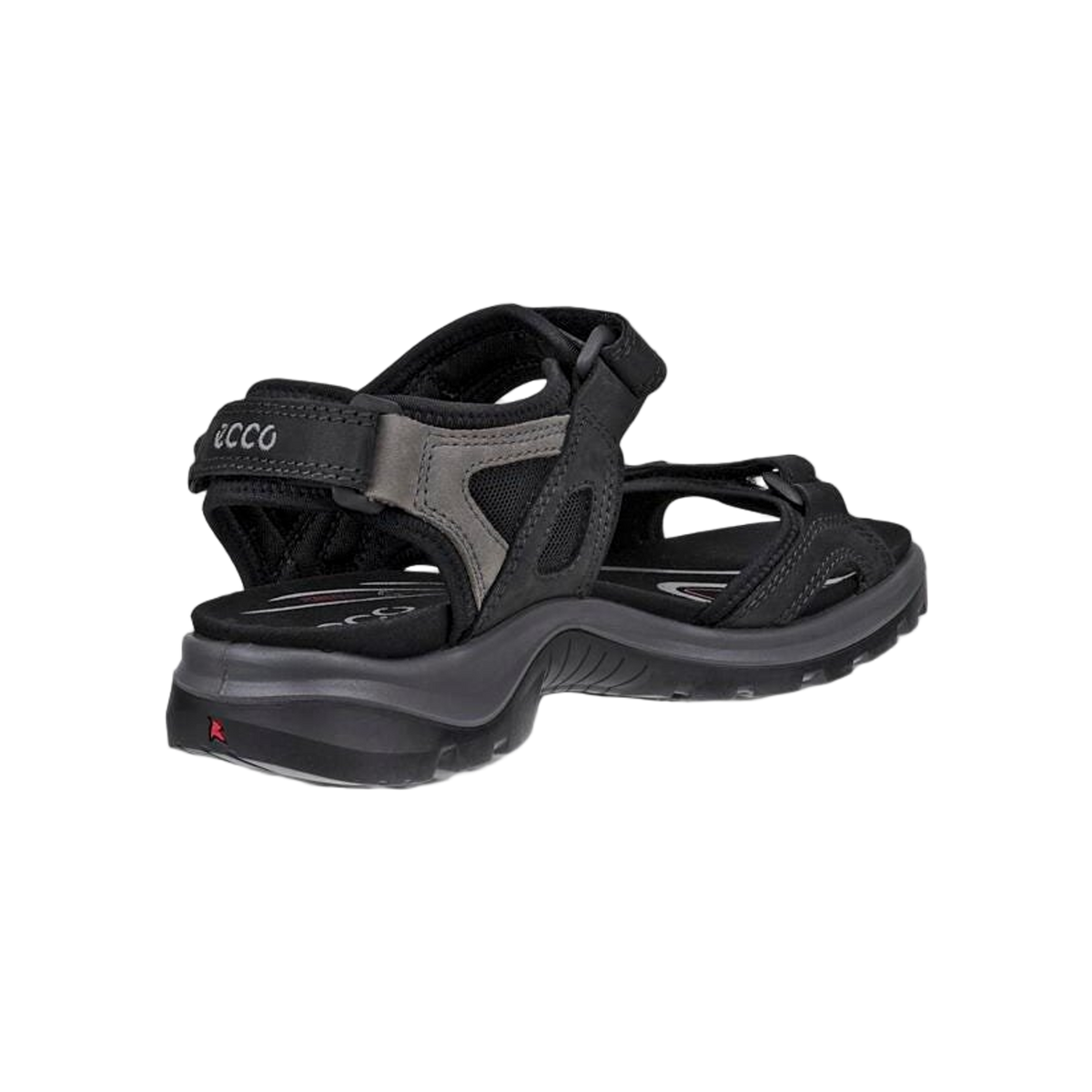 Ecco Offroad W Sandal — Black/Mole/Black