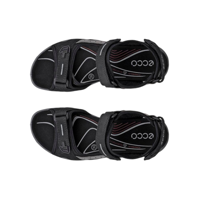 Ecco Offroad W Sandal — Black/Mole/Black