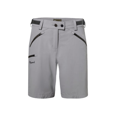 Pinewood Abisko Light Stretch Shorts W's — Mid Grey