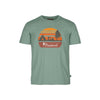 Pinewood Finnveden Recycled Outdoor T-shirt M's — AquaGr.Mel Campsite