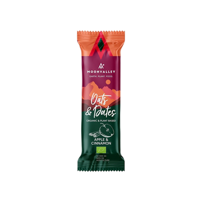 Moonvalley Organic Oats & Dates Bar - Apple & Cinnamon