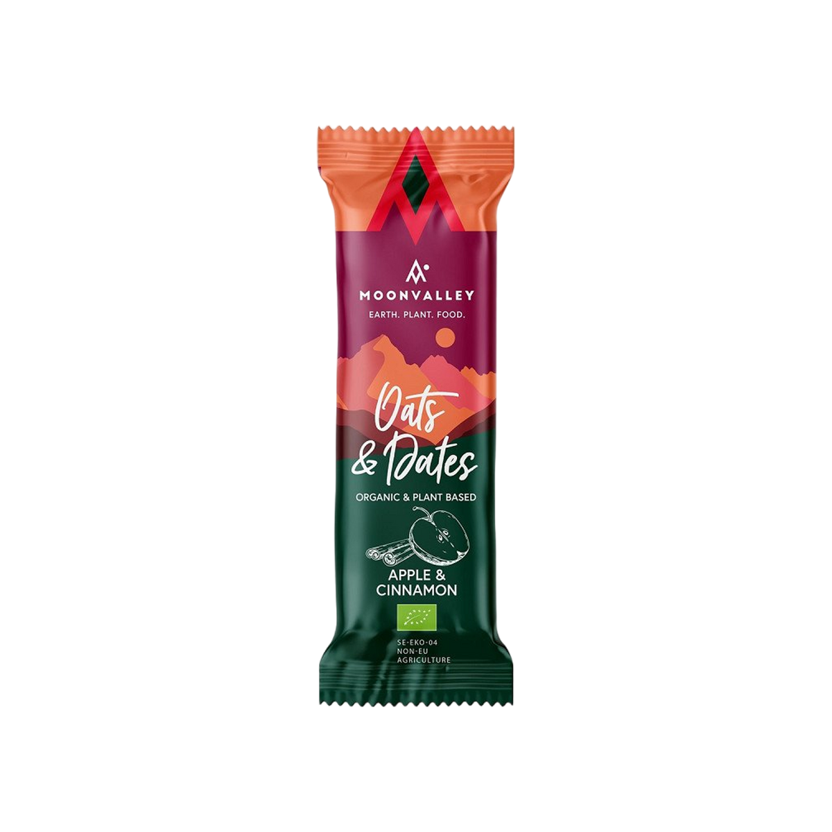 Moonvalley Organic Oats & Dates Bar - Apple & Cinnamon