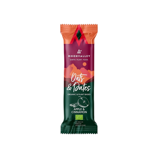 Moonvalley Organic Oats & Dates Bar - Apple & Cinnamon