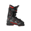 HEAD skischoen zwart met rode accenten, vier gespen, hoge performance alpineskiboot