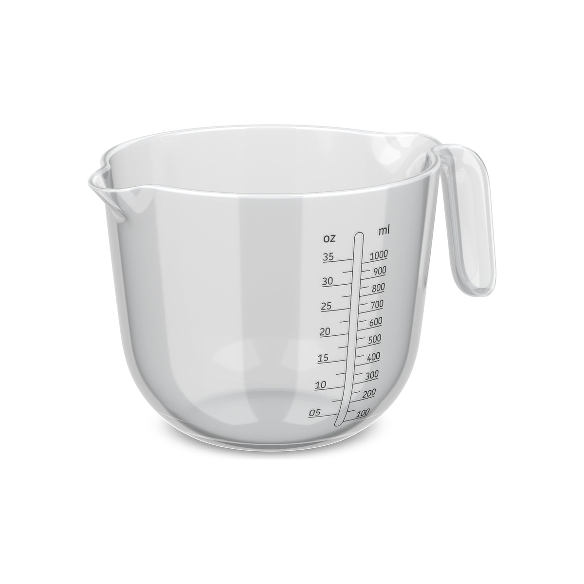 maatbeker chef it 1000 ml - helder
