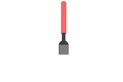 bakkwast chef it 22 cm - coral