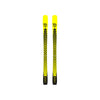Black Crows Camox Freebird all-mountain freeride ski's geel met zwart chevron patroon