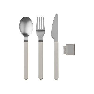 bestekset silueta 3-delig - nordic white