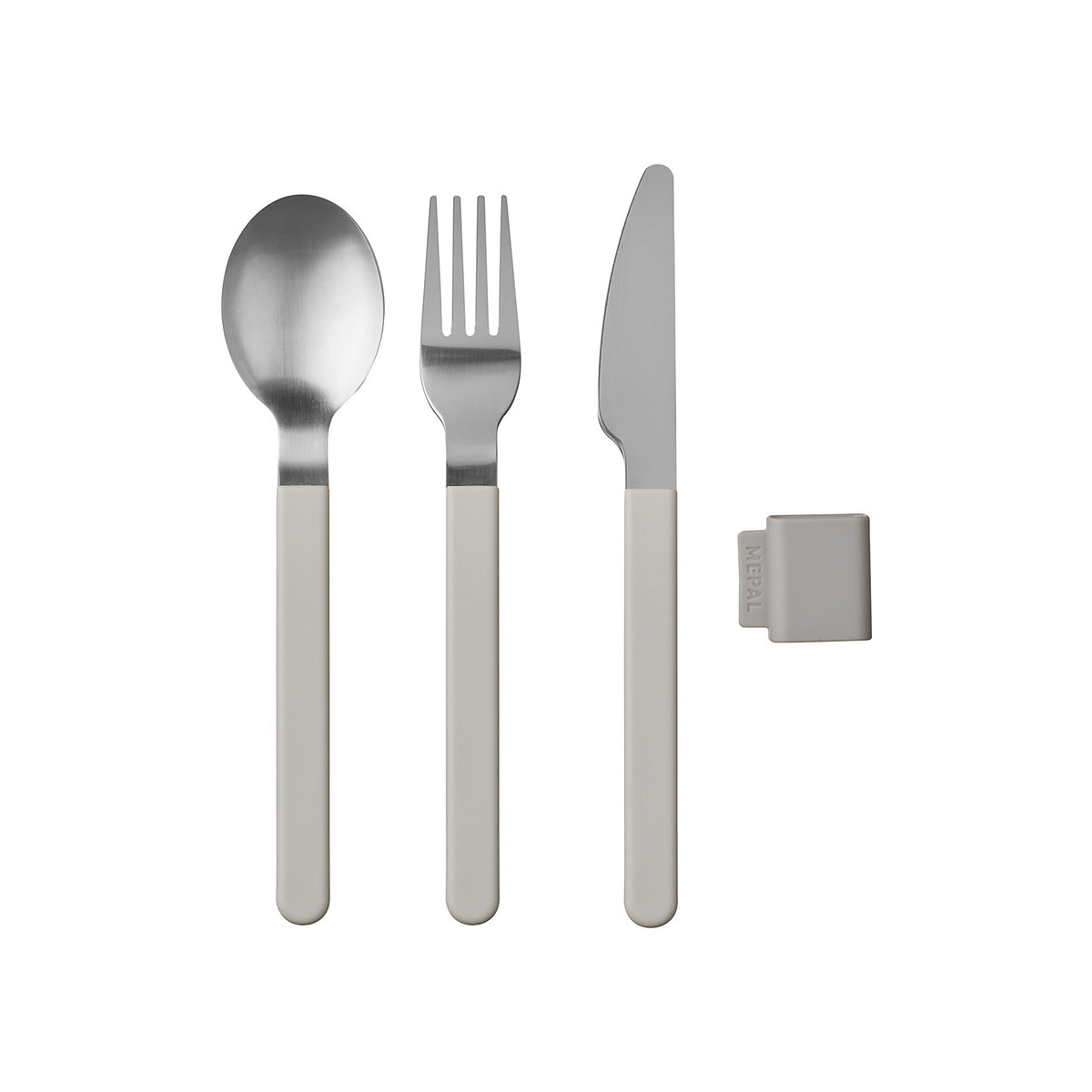 bestekset silueta 3-delig - nordic white