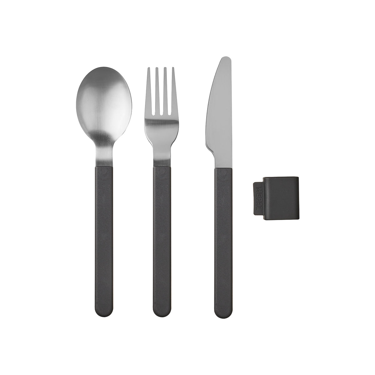 bestekset silueta 3-delig - nordic black