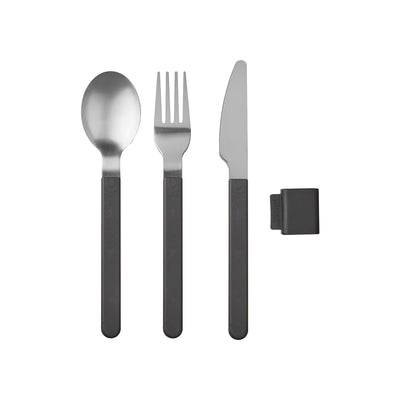 bestekset silueta 3-delig - nordic black