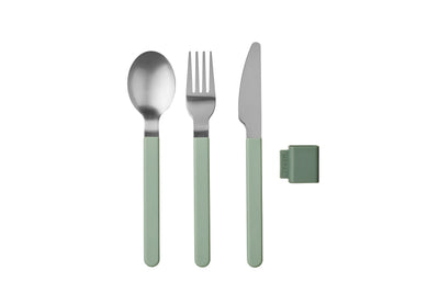 bestekset silueta 3-delig - nordic sage