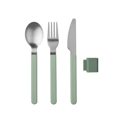 bestekset silueta 3-delig - nordic sage