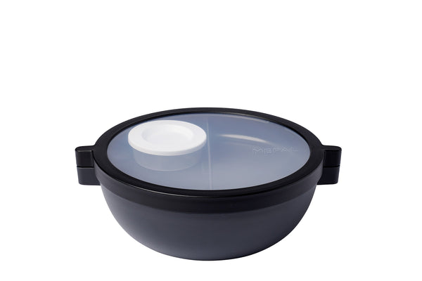 bento lunchbowl vita - nordic black