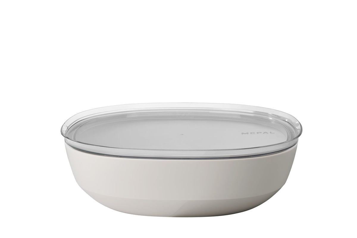 serveerschaal silueta 4000 ml met deksel - nordic white