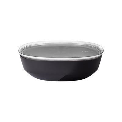 serveerschaal silueta 4000 ml met deksel - nordic black