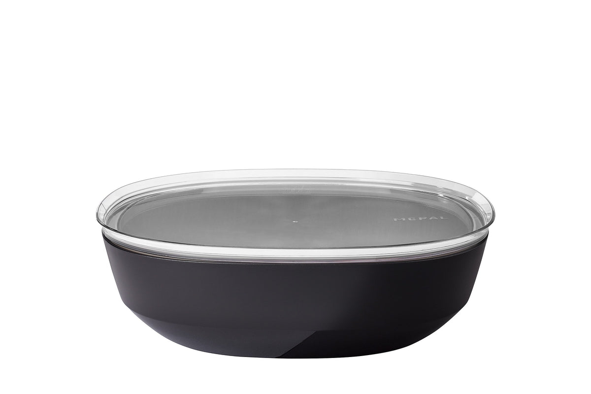 serveerschaal silueta 4000 ml met deksel - nordic black