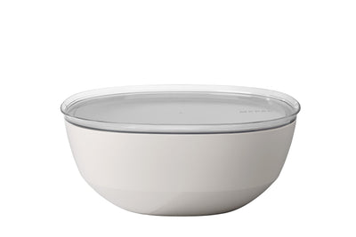 serveerschaal silueta 5000 ml met deksel - nordic white
