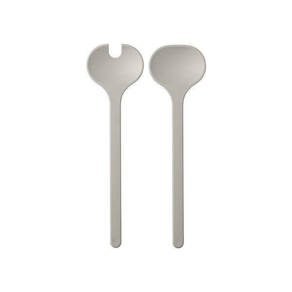 saladebestek silueta 2-delig - nordic white