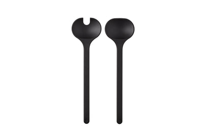 saladebestek silueta 2-delig - nordic black