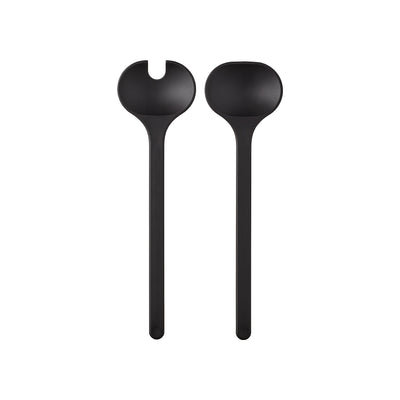 saladebestek silueta 2-delig - nordic black