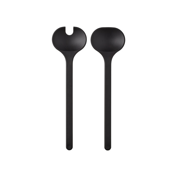 saladebestek silueta 2-delig - nordic black