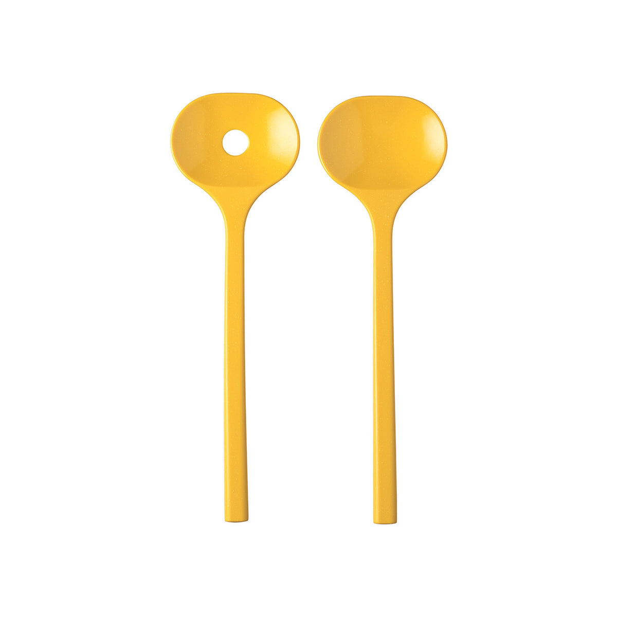 Mepal saladebestek bloom 2-delig - pebble yellow