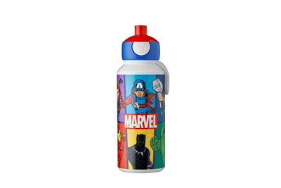 drinkfles pop-up campus 400 ml - avengers