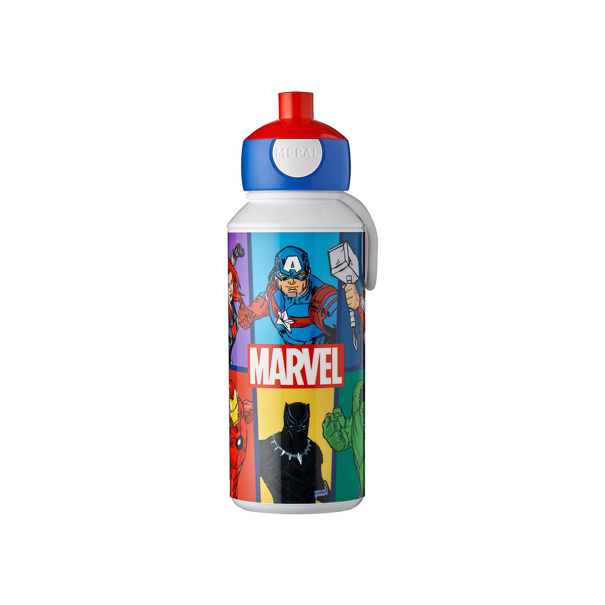 drinkfles pop-up campus 400 ml - avengers