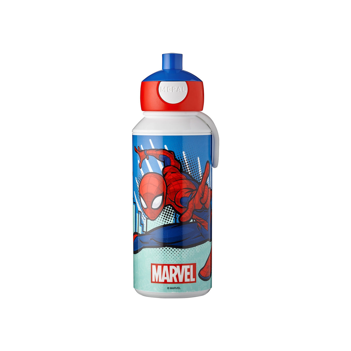 drinkfles pop-up campus 400 ml - spiderman