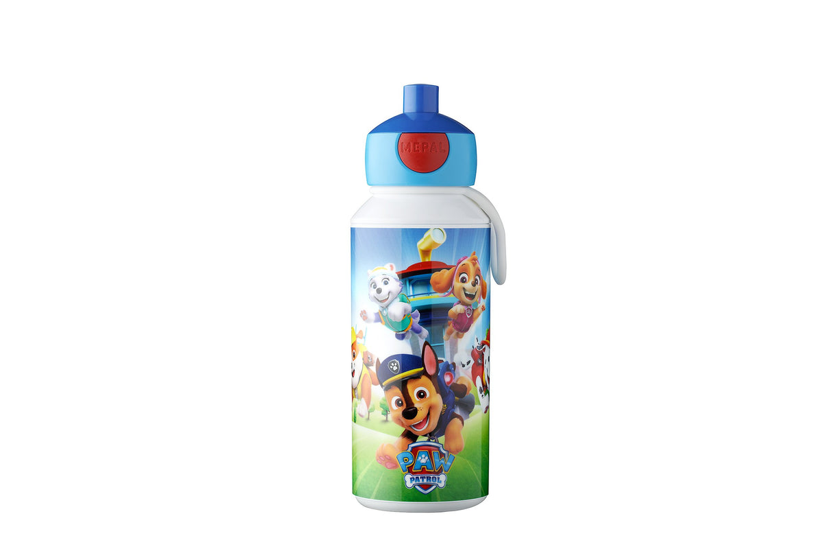 drinkfles pop-up campus 400 ml - paw patrol pups