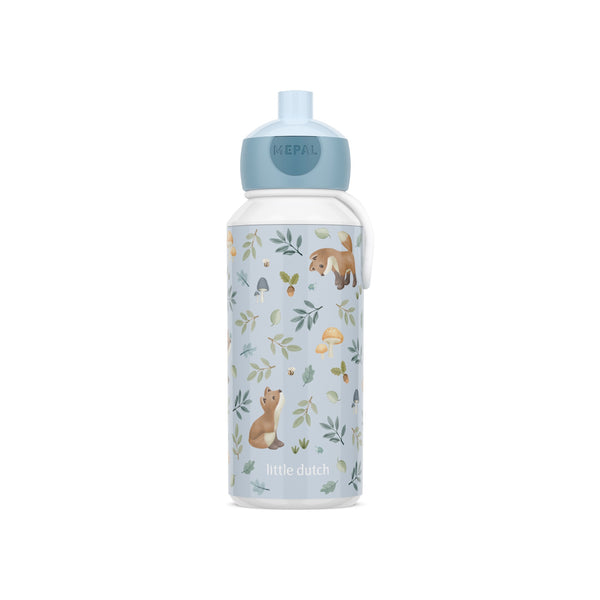 drinkfles pop-up campus 400 ml - forest friends