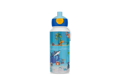 drinkfles pop-up campus 400 ml - tropical ocean