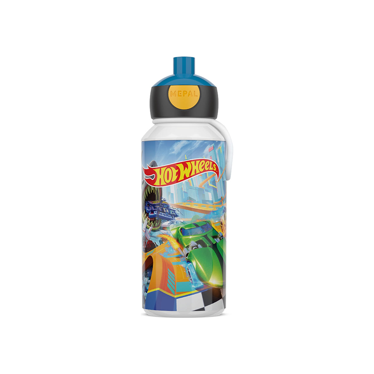 drinkfles pop-up campus 400 ml - hot wheels