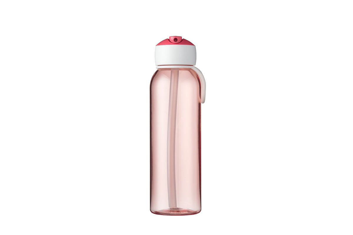 waterfles flip-up campus 500 ml - pink