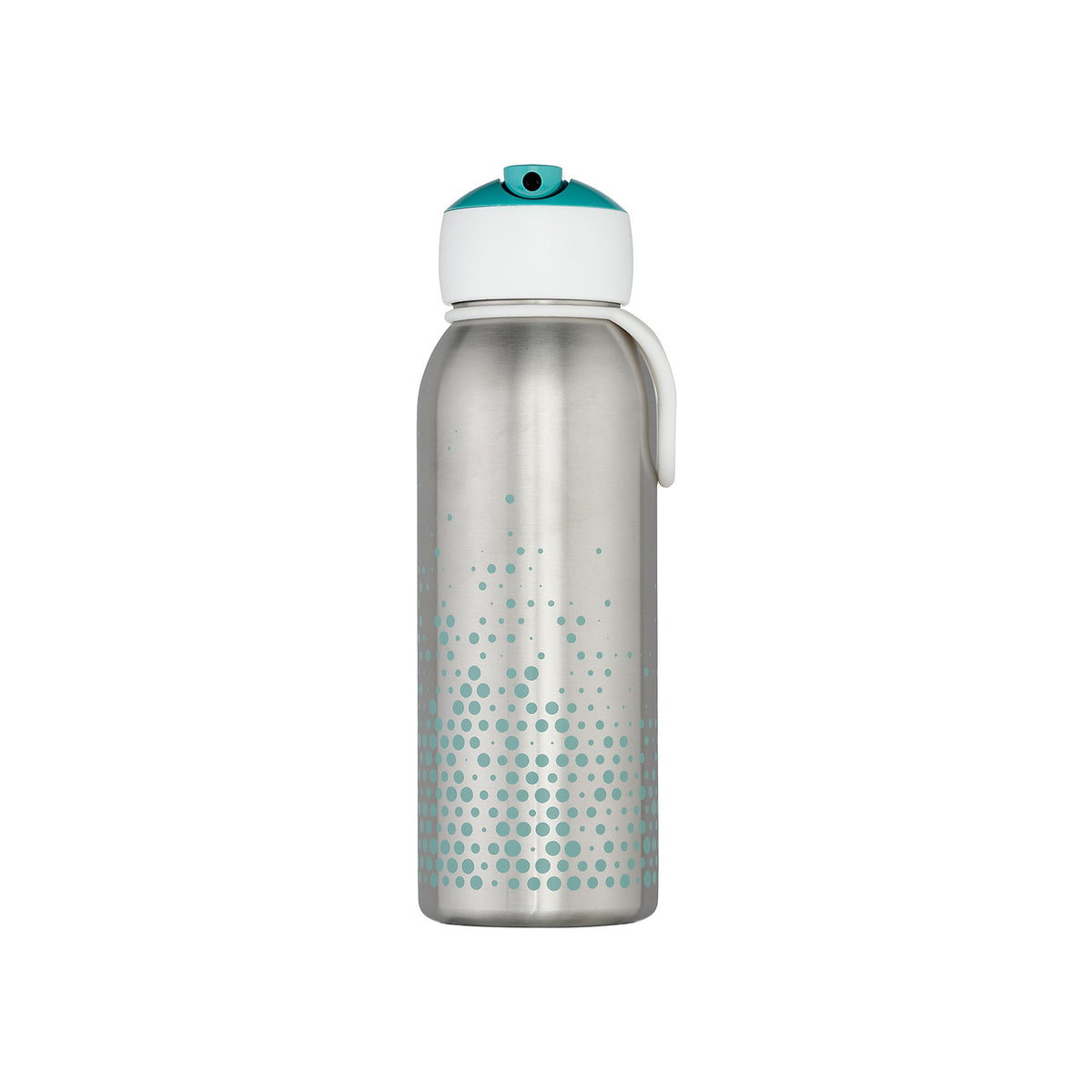 isoleerfles flip-up campus 350 ml - turquoise