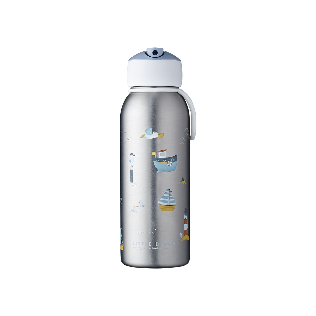 isoleerfles flip-up campus 350 ml - sailors bay