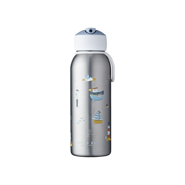isoleerfles flip-up campus 350 ml - sailors bay