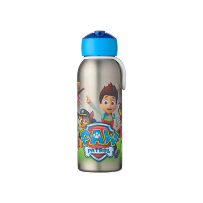 isoleerfles flip-up campus 350 ml - paw patrol