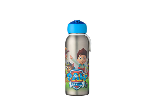 isoleerfles flip-up campus 350 ml - paw patrol
