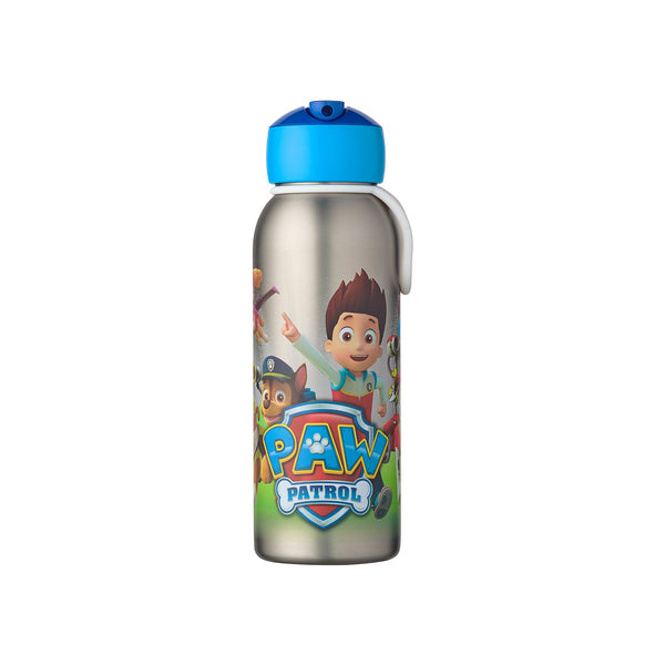 isoleerfles flip-up campus 350 ml - paw patrol