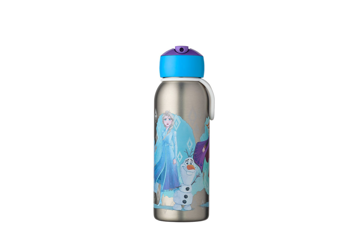 isoleerfles flip-up campus 350 ml - frozen 2